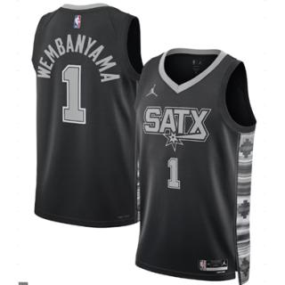 Victor Wembanyama, San Antonio Spurs Black- Statement Edition